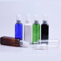 Empty Clear 30Ml 60Ml 100Ml 150Ml 200Ml 250Ml Plastic PET Square Cosmetic Bottle Packaging With Mist Spray Pump